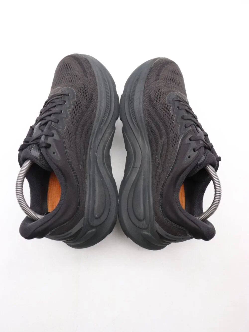 Hoka One One Bondi 9 Men's Size 9 D Triple Black Running Shoe's 1162011 BBLC